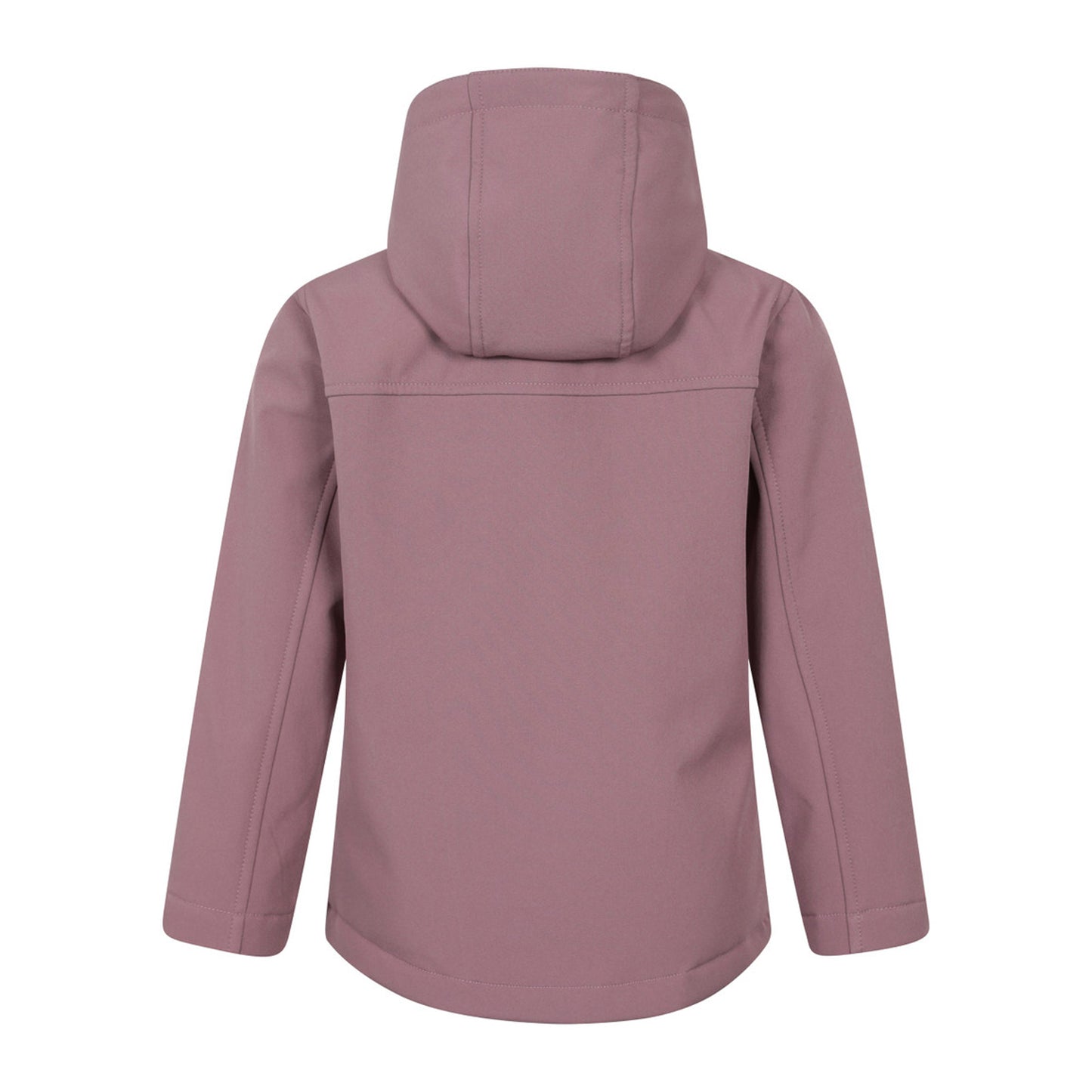 Pink - Back - Mountain Warehouse Childrens-Kids Arctic Borg Lined Soft Shell Jacket