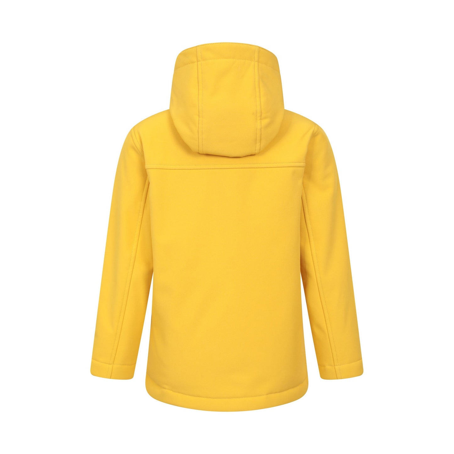 Mustard - Back - Mountain Warehouse Childrens-Kids Arctic Borg Lined Soft Shell Jacket