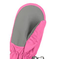 Pink - Side - Mountain Warehouse Childrens-Kids Critter Unicorn Ski Gloves