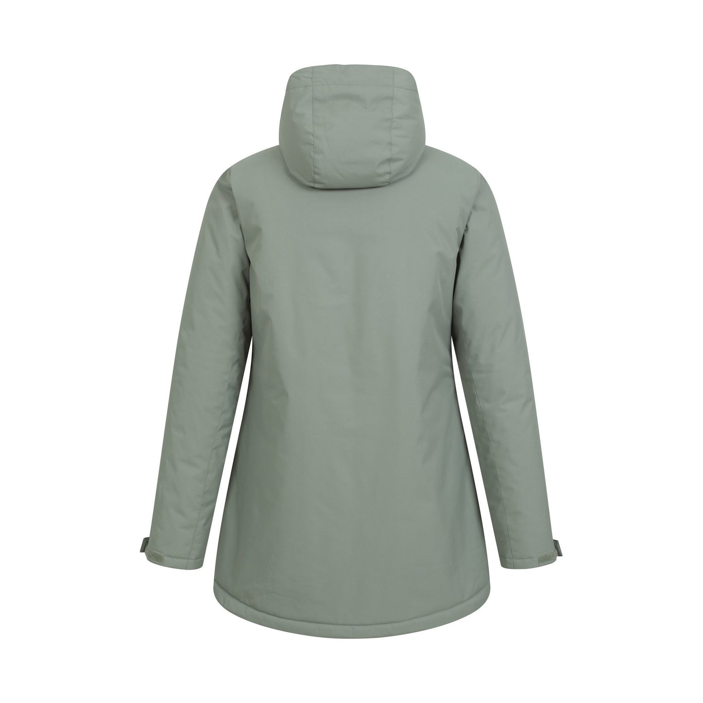Khaki Green - Back - Mountain Warehouse Womens-Ladies Ranger Water Resistant Padded Parka