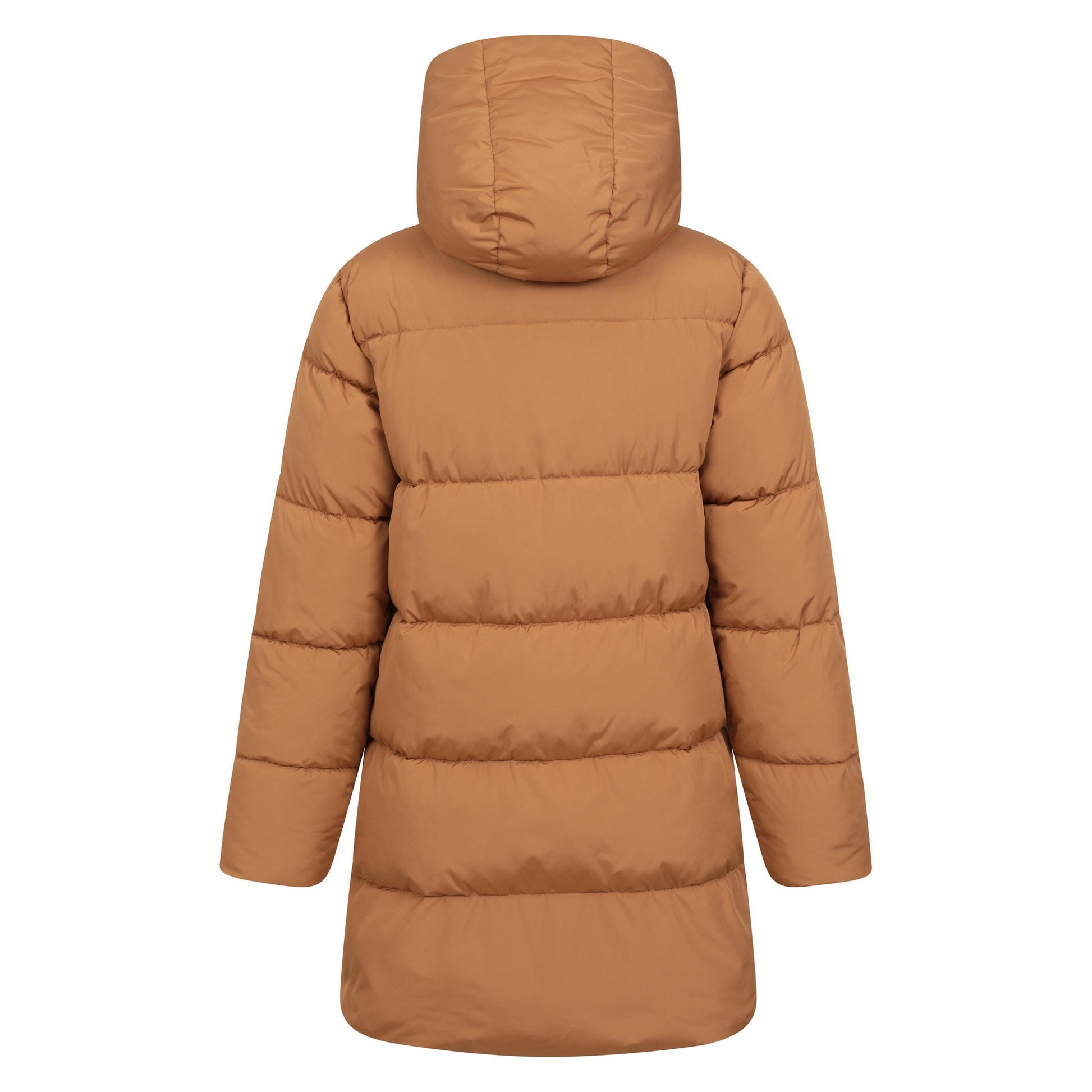 Mustard - Back - Mountain Warehouse Childrens-Kids Theo Water Resistant Long Padded Jacket