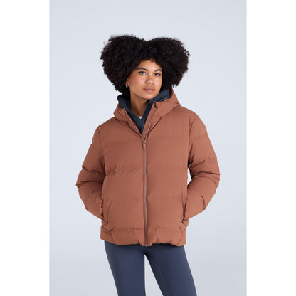 Rust - Front - Animal Womens-Ladies Cosi Cloud Down Jacket
