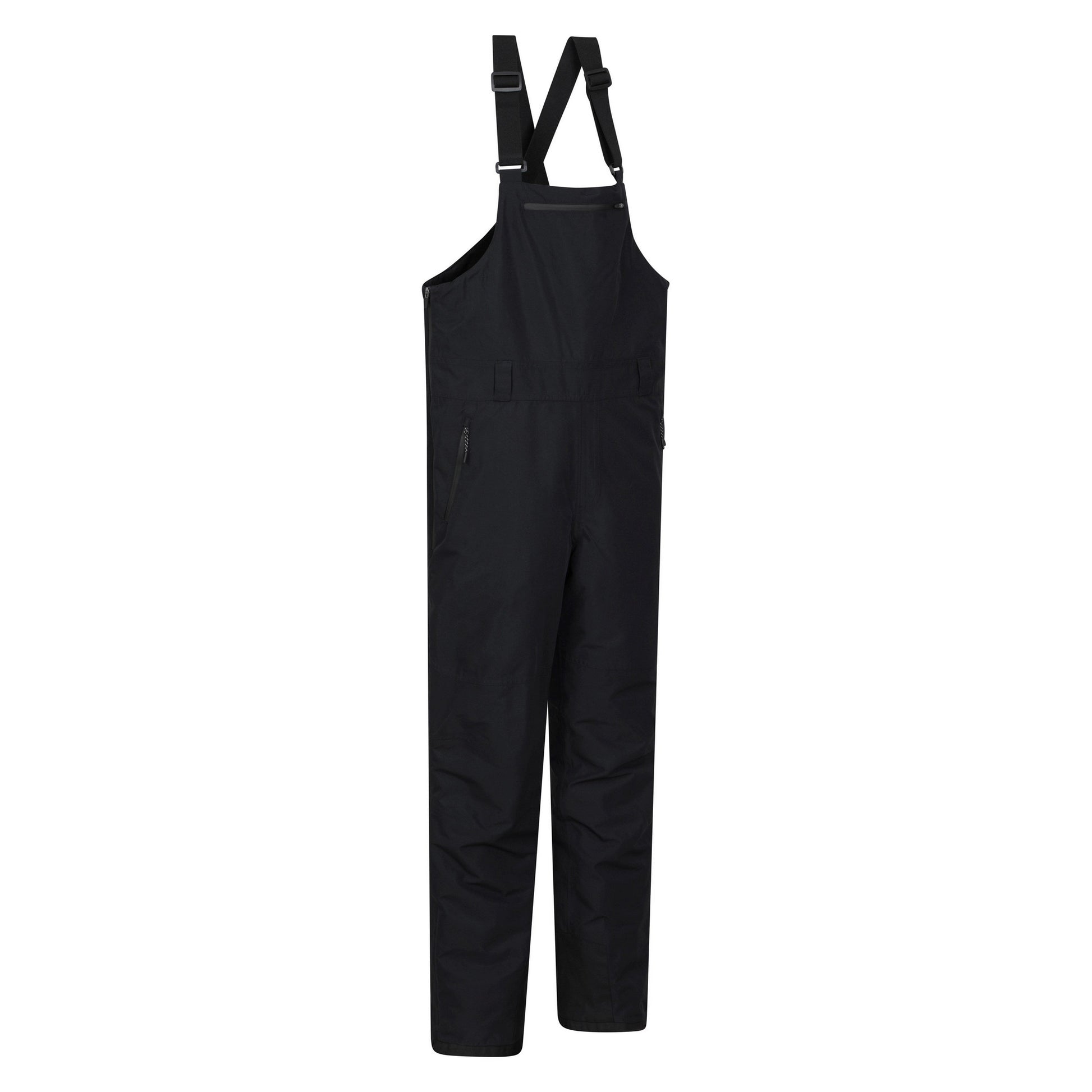 Black - Side - Mountain Warehouse Mens Eris Waterproof Bib Front Ski Trousers