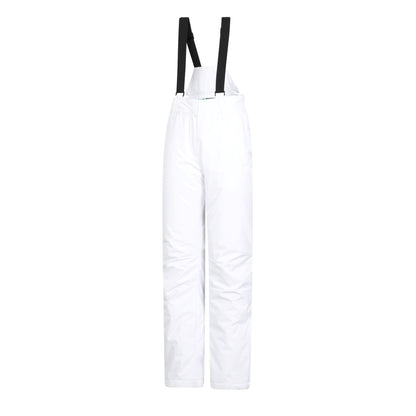 White - Side - Mountain Warehouse Womens-Ladies Moon II Ski Trousers