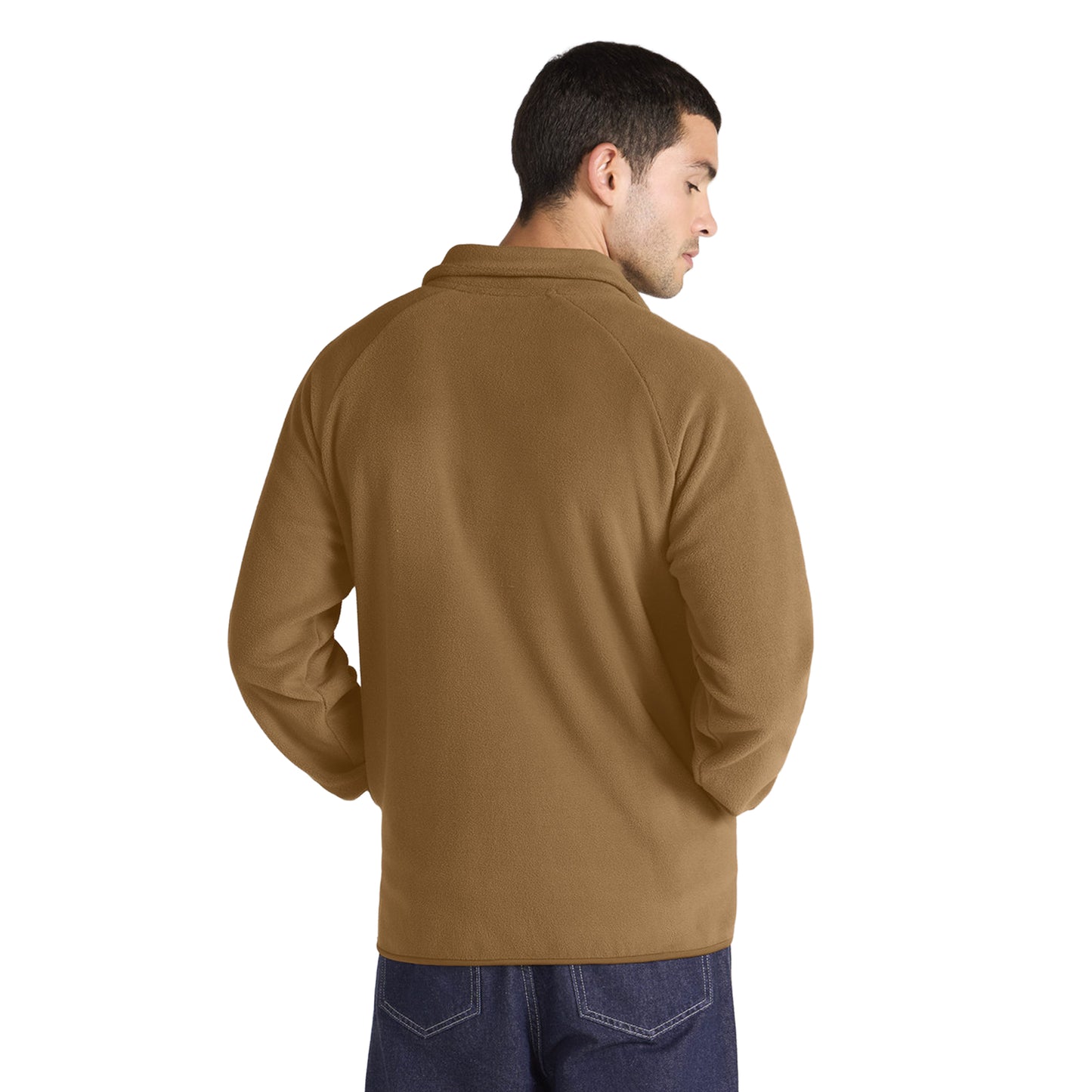 Mustard - Back - Mountain Warehouse Mens Stockholm Full Zip Fleece Jacket