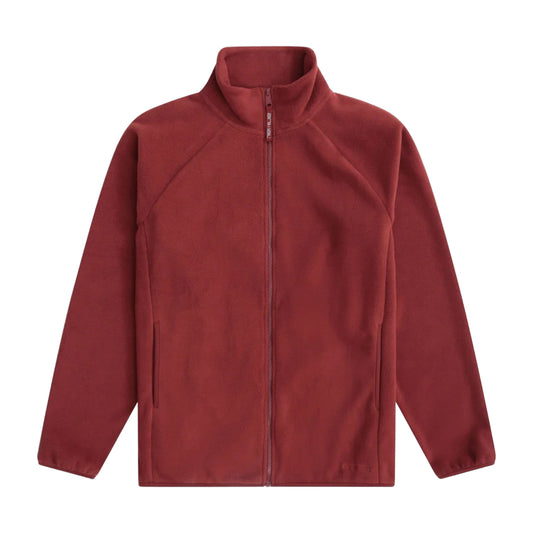 Red - Front - Mountain Warehouse Mens Stockholm Full Zip Fleece Jacket