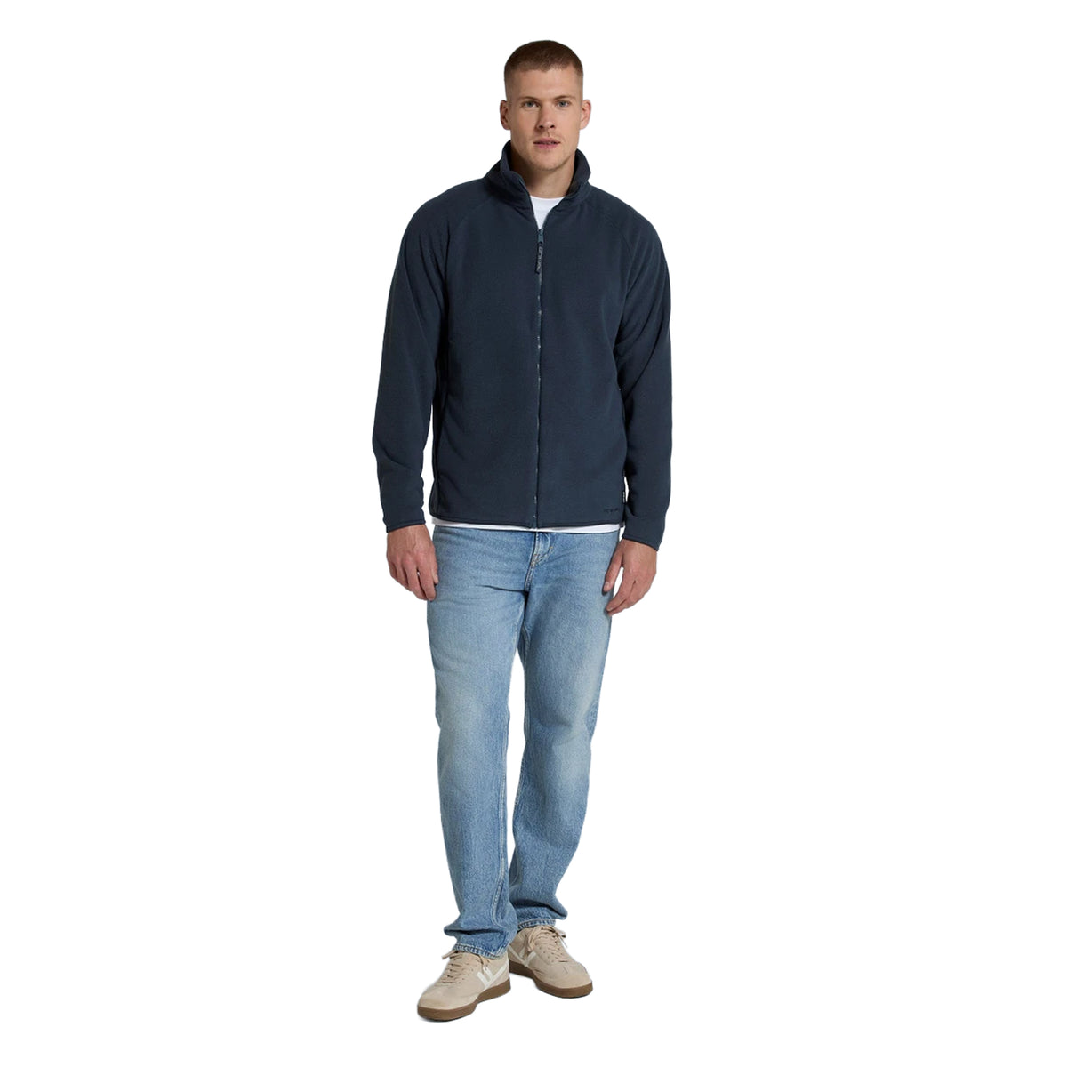 Navy - Lifestyle - Mountain Warehouse Mens Stockholm Full Zip Fleece Jacket