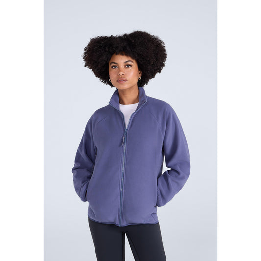 Navy - Front - Animal Womens-Ladies Stockholm Full Zip Fleece Jacket