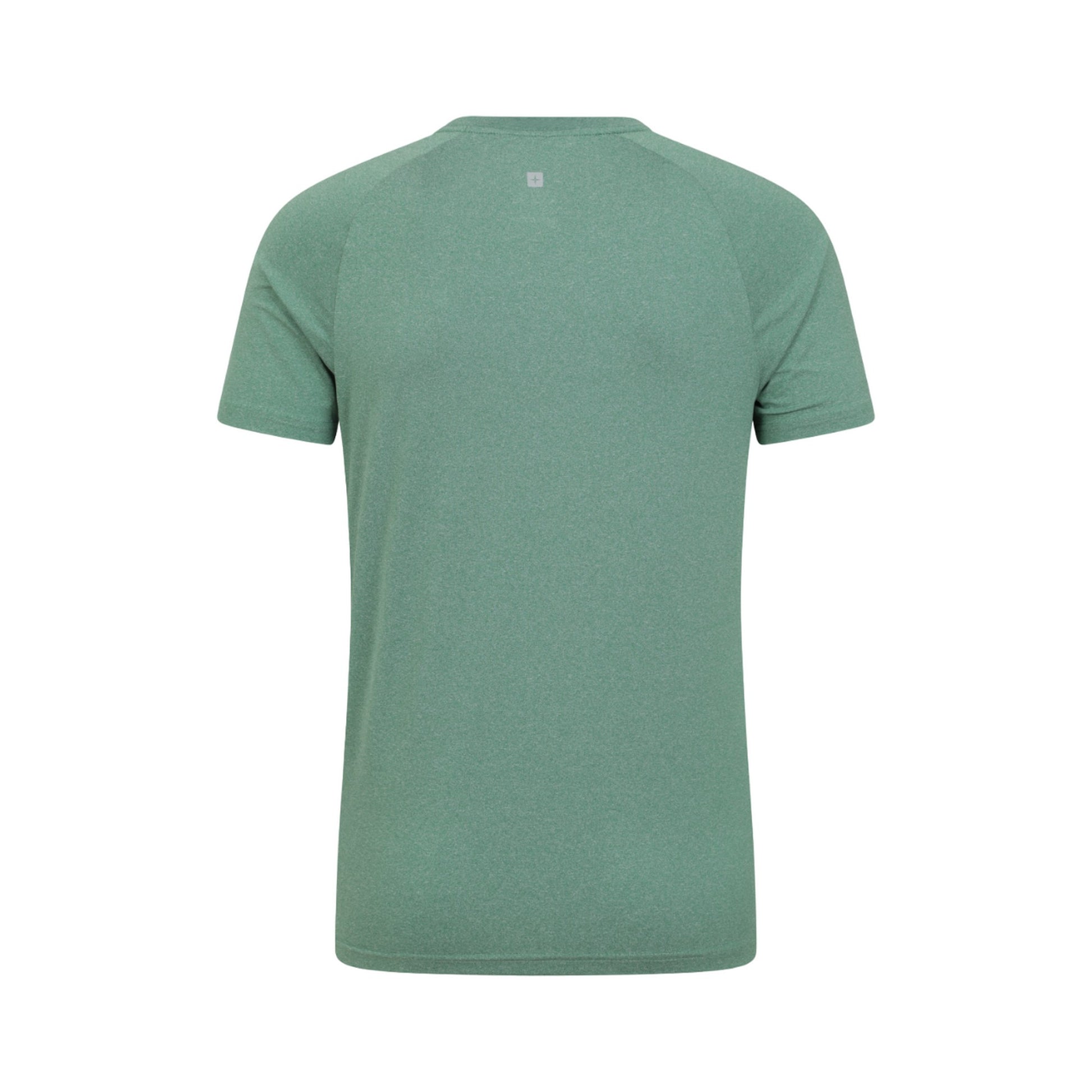 Green - Back - Mountain Warehouse Mens Agra Melange T-Shirt