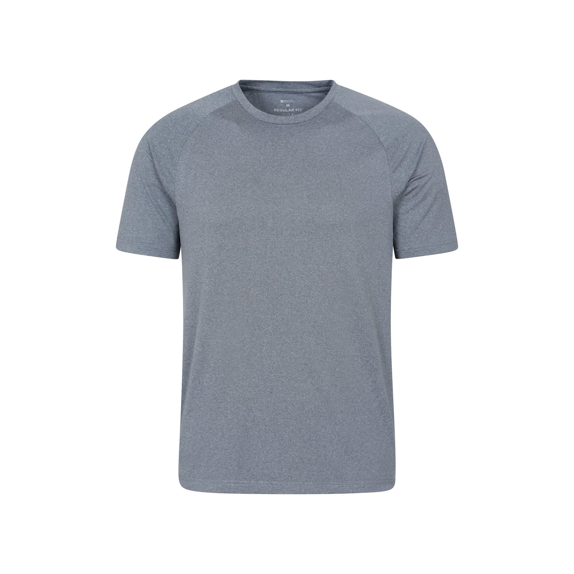 Navy - Front - Mountain Warehouse Mens Agra Melange T-Shirt