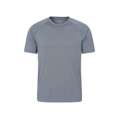 Navy - Front - Mountain Warehouse Mens Agra Melange T-Shirt