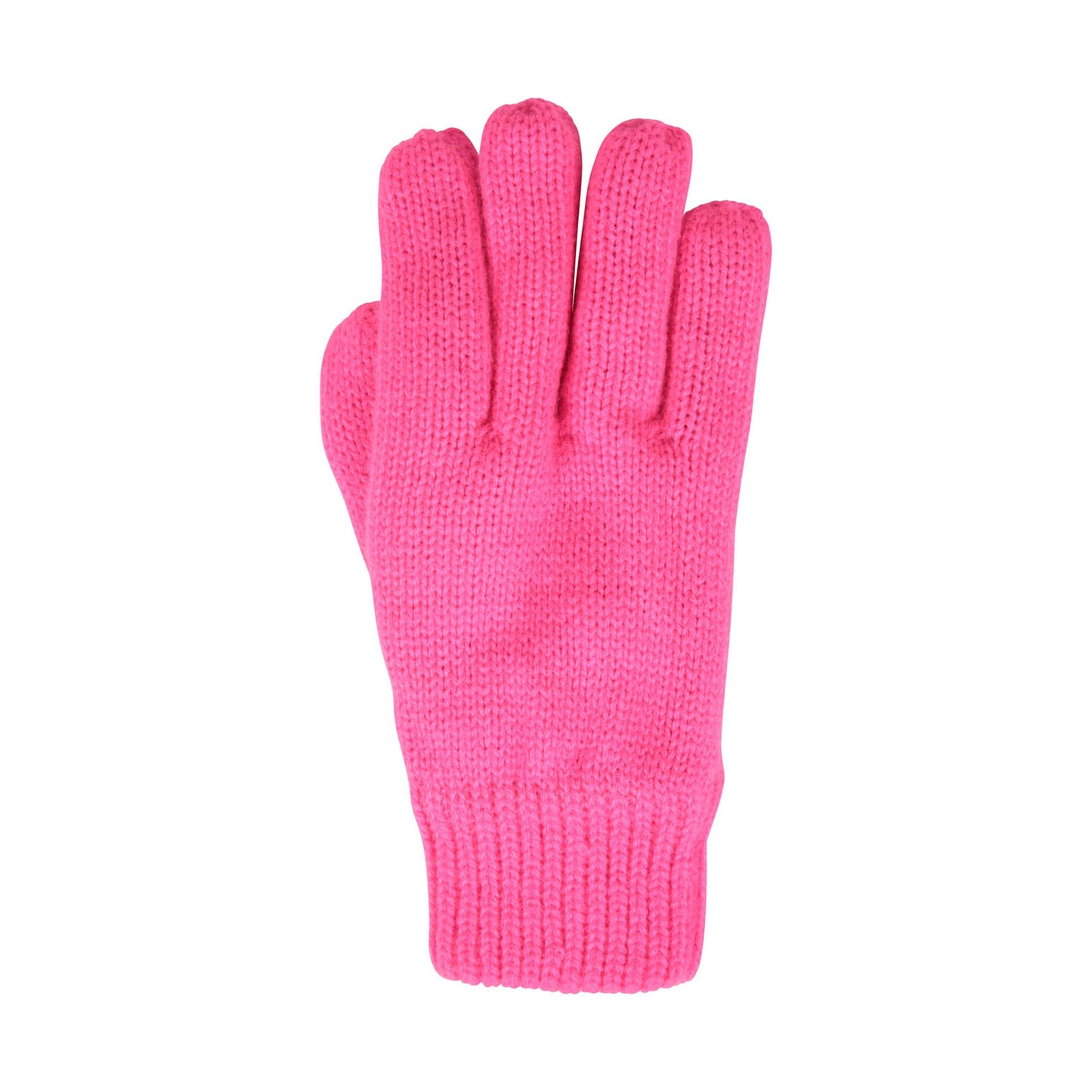 Bright Pink - Pack Shot - Mountain Warehouse Childrens-Kids Thinsulate Fleece Beanie & Gloves Set