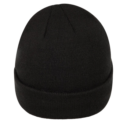 Black - Back - Mountain Warehouse Childrens-Kids Thinsulate Fleece Beanie & Gloves Set