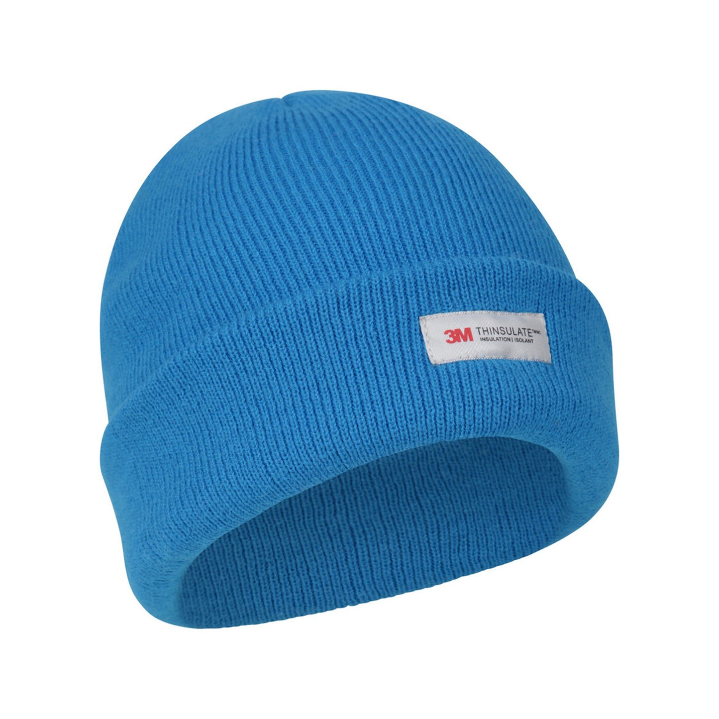 Bright Blue - Back - Mountain Warehouse Childrens-Kids Thinsulate Fleece Beanie & Gloves Set
