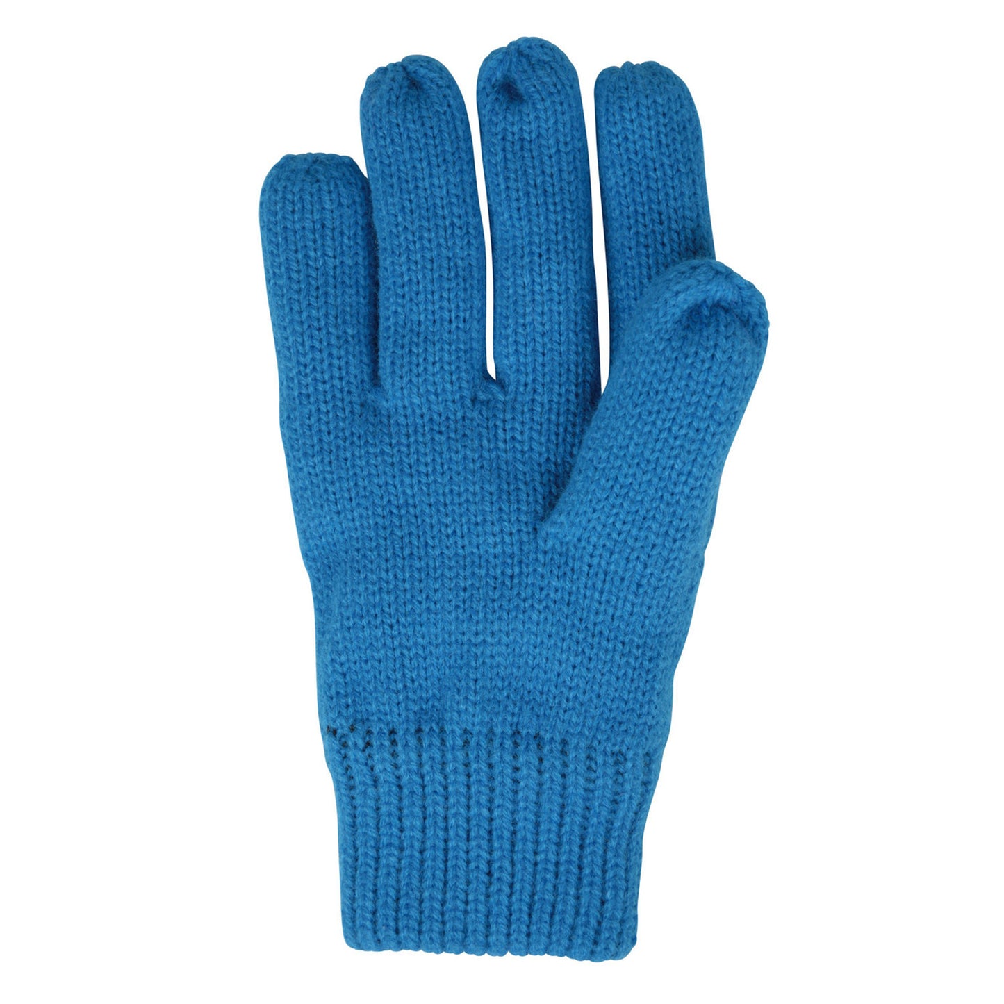 Bright Blue - Close up - Mountain Warehouse Childrens-Kids Thinsulate Fleece Beanie & Gloves Set