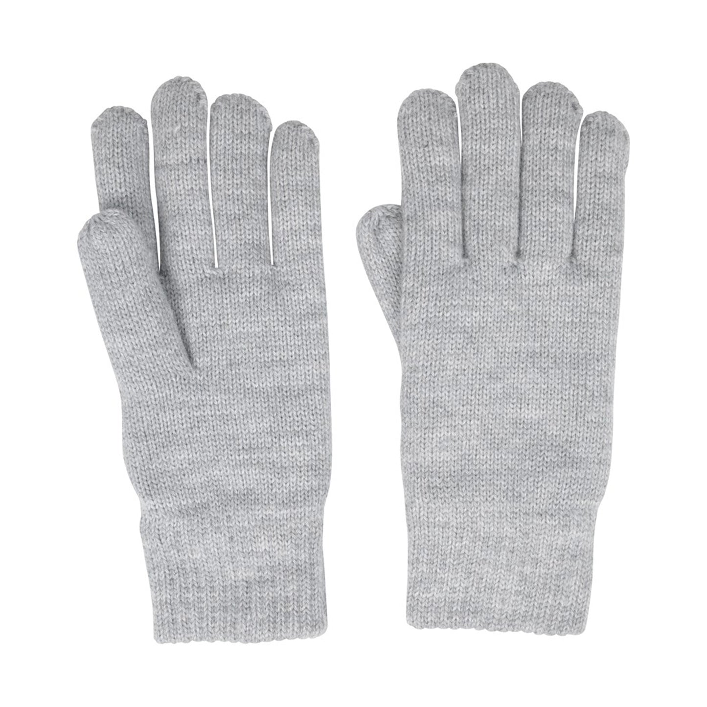Light Grey - Lifestyle - Mountain Warehouse Womens-Ladies Thinsulate Fleece Beanie & Gloves Set