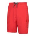 Red - Front - Mountain Warehouse Mens Ocean Swim Shorts