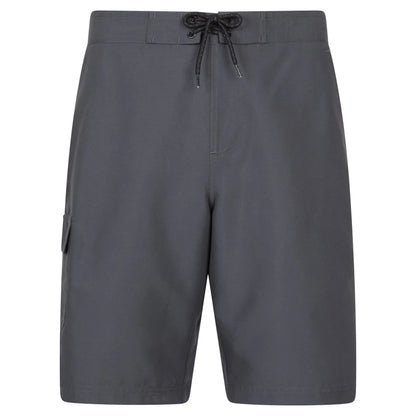 Charcoal - Front - Mountain Warehouse Mens Ocean Swim Shorts