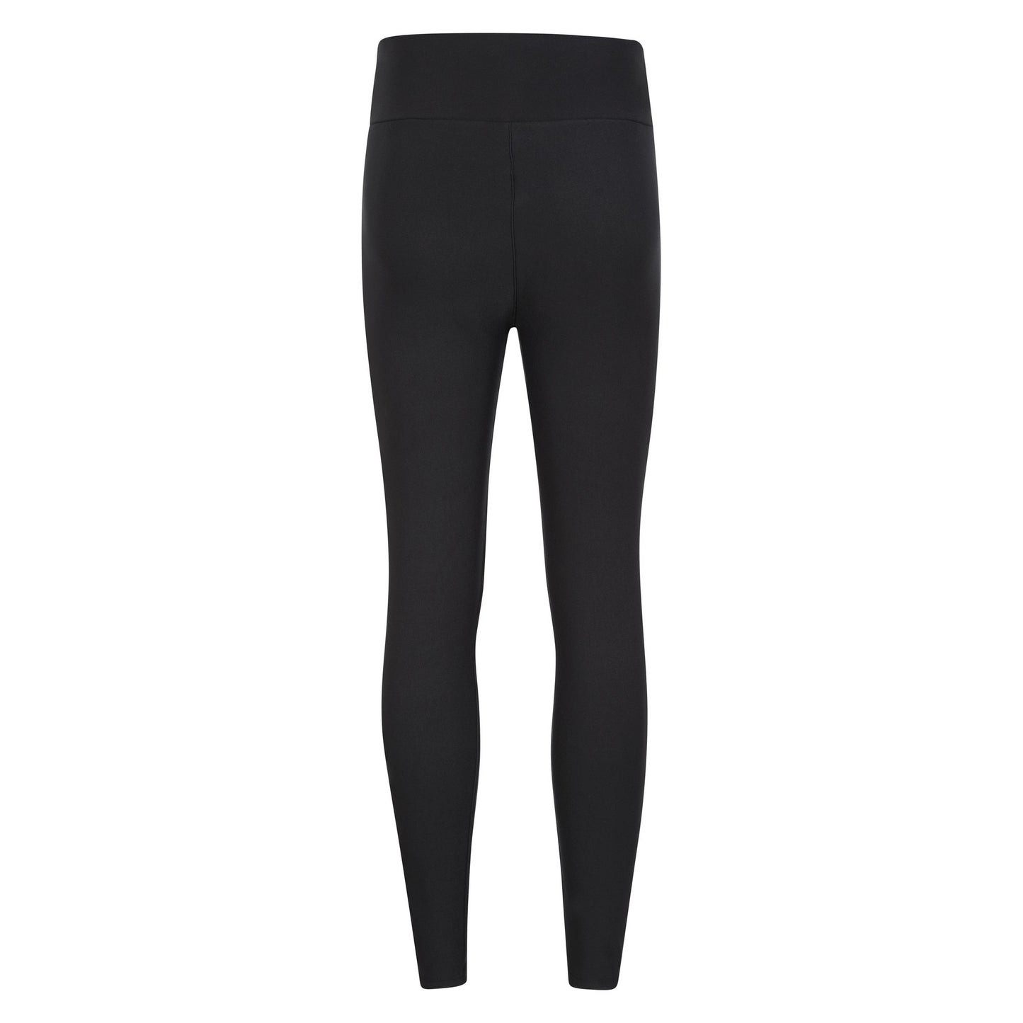 Black - Back - Mountain Warehouse Womens-Ladies Borg Lined Thermal Leggings