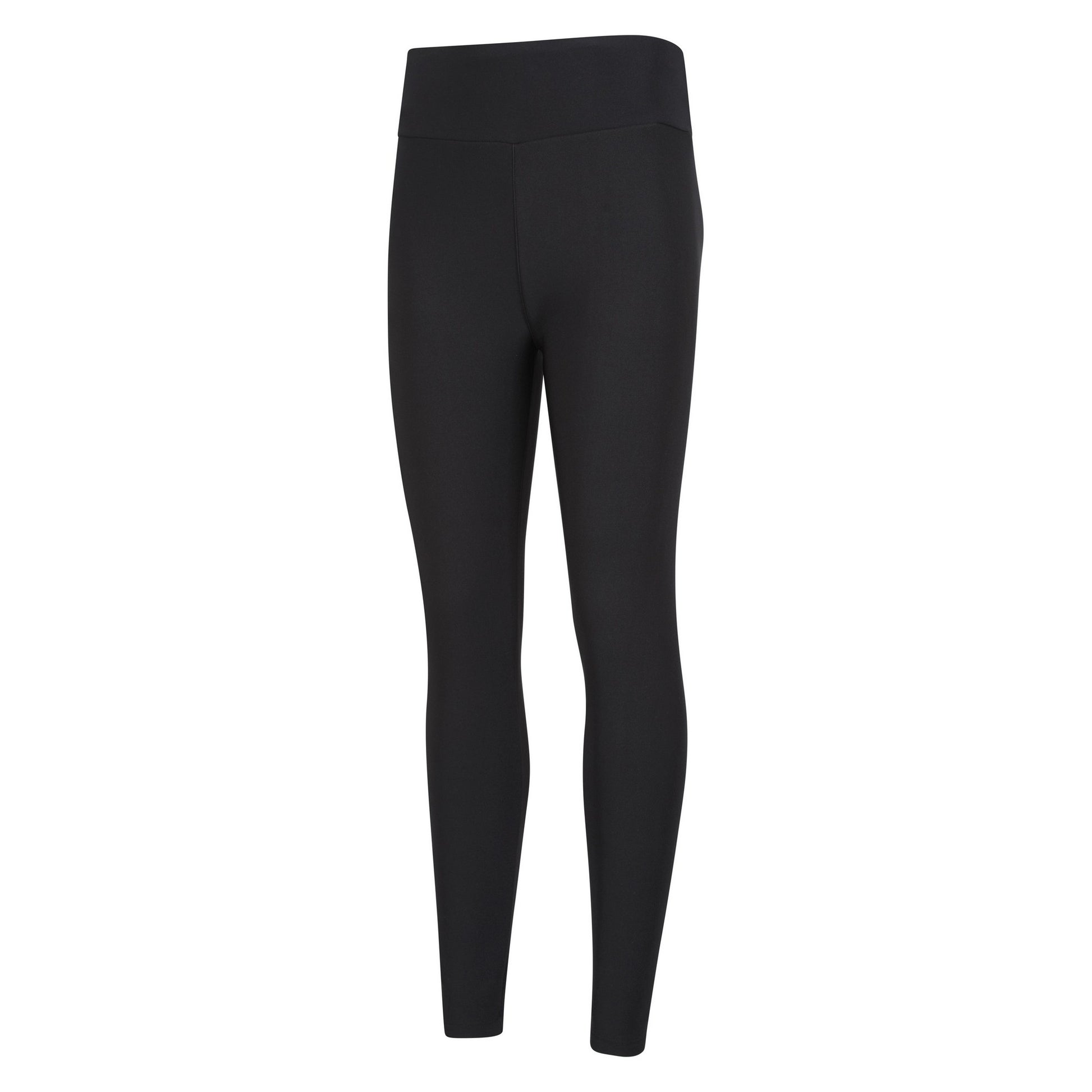 Black - Lifestyle - Mountain Warehouse Womens-Ladies Borg Lined Thermal Leggings