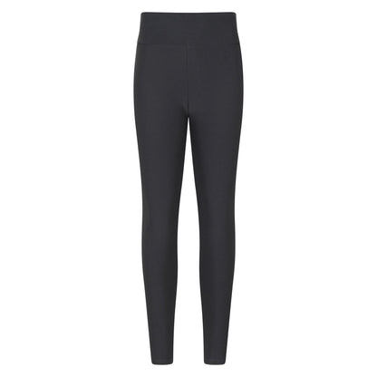 Charcoal - Front - Mountain Warehouse Womens-Ladies Borg Lined Thermal Leggings