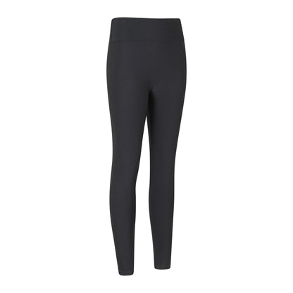 Charcoal - Side - Mountain Warehouse Womens-Ladies Borg Lined Thermal Leggings