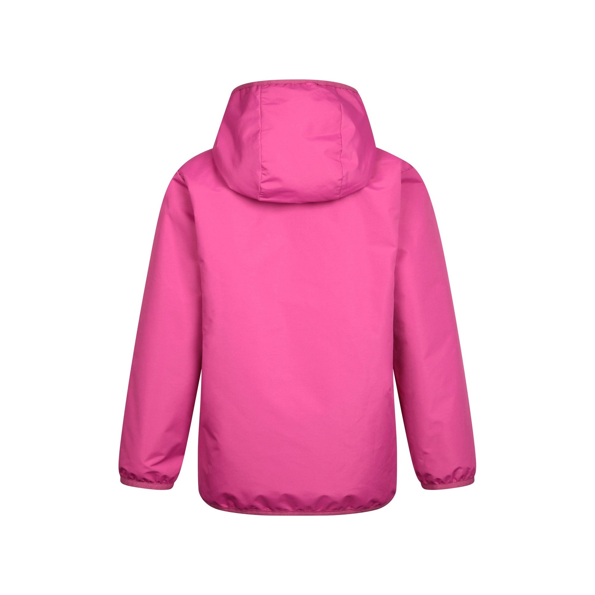 Berry - Back - Mountain Warehouse Childrens-Kids Robin Borg Lined Water Resistant Jacket