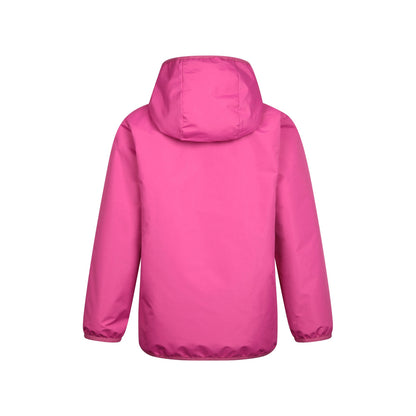 Berry - Back - Mountain Warehouse Childrens-Kids Robin Borg Lined Water Resistant Jacket