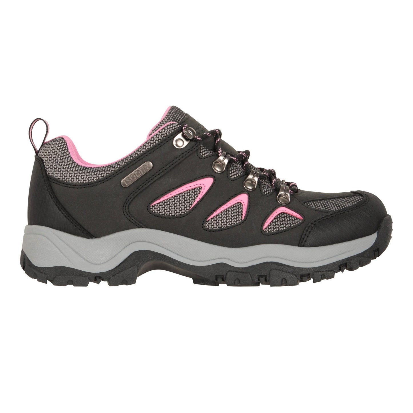 Black - Side - Mountain Warehouse Womens-Ladies Adventurer Waterproof Walking Shoes