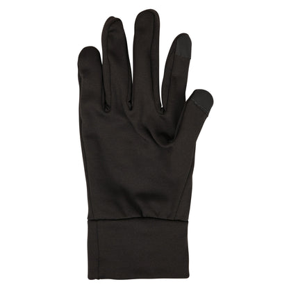 Black - Front - Mountain Warehouse Unisex Adult Touch Screen Glove Liner
