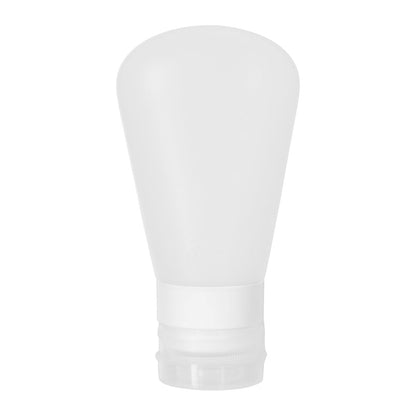 White - Side - Mountain Warehouse Silicone Travel Bottle Set