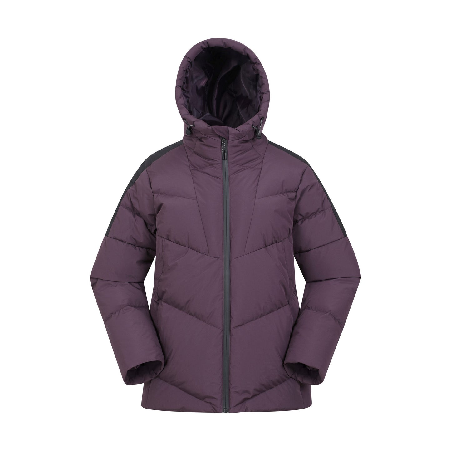Purple - Front - Mountain Warehouse Womens-Ladies Oslo Extreme Down Padded Jacket