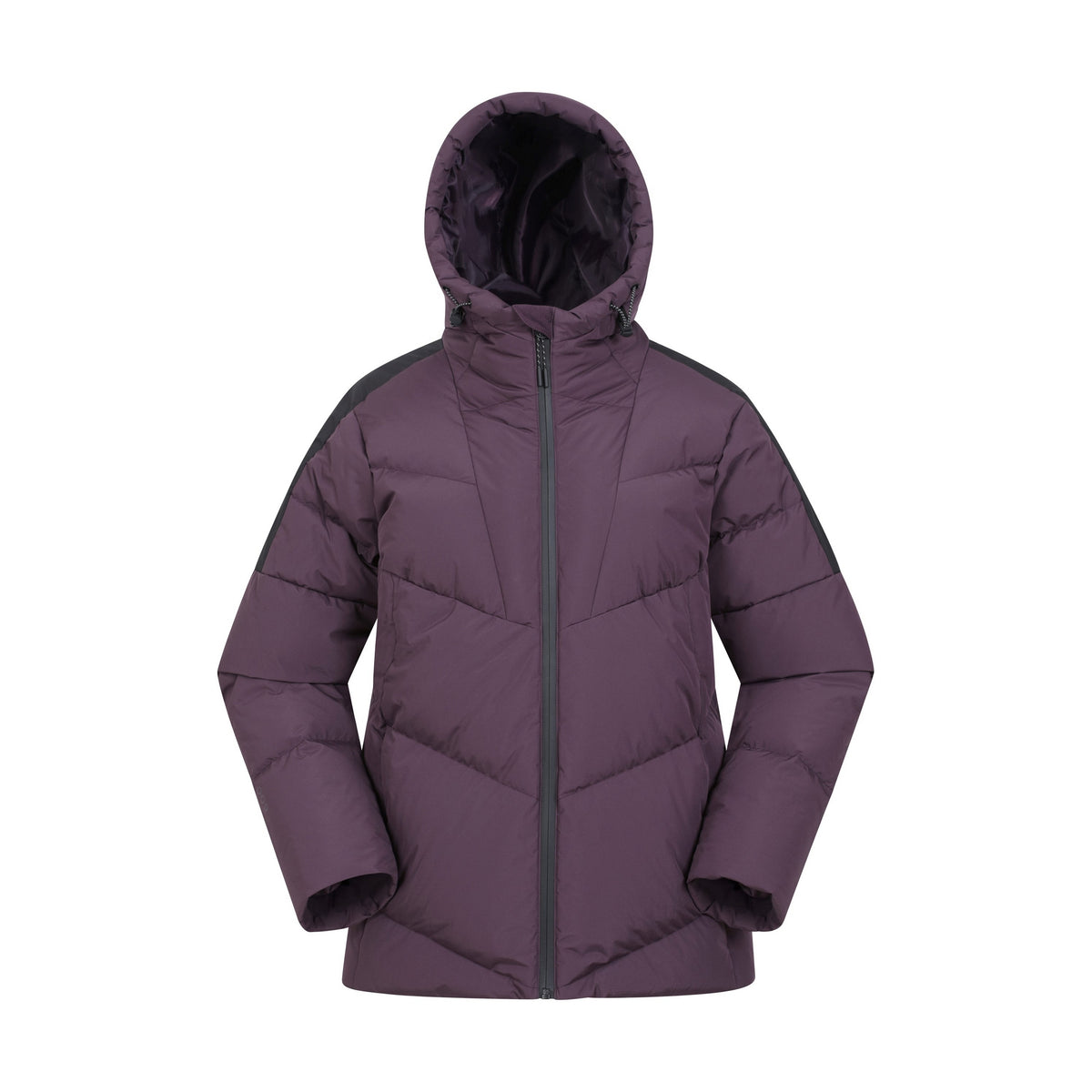 Purple - Front - Mountain Warehouse Womens-Ladies Oslo Extreme Down Padded Jacket