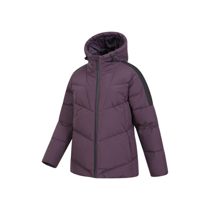 Purple - Lifestyle - Mountain Warehouse Womens-Ladies Oslo Extreme Down Padded Jacket