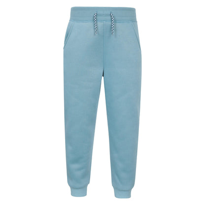 Teal - Front - Mountain Warehouse Childrens-Kids Alpine Faux Fur Lined Jogging Bottoms