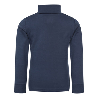 Navy - Back - Mountain Warehouse Childrens-Kids Meribel Base Layer Set