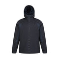 Black - Front - Mountain Warehouse Mens Mist 3 in 1 Waterproof Jacket