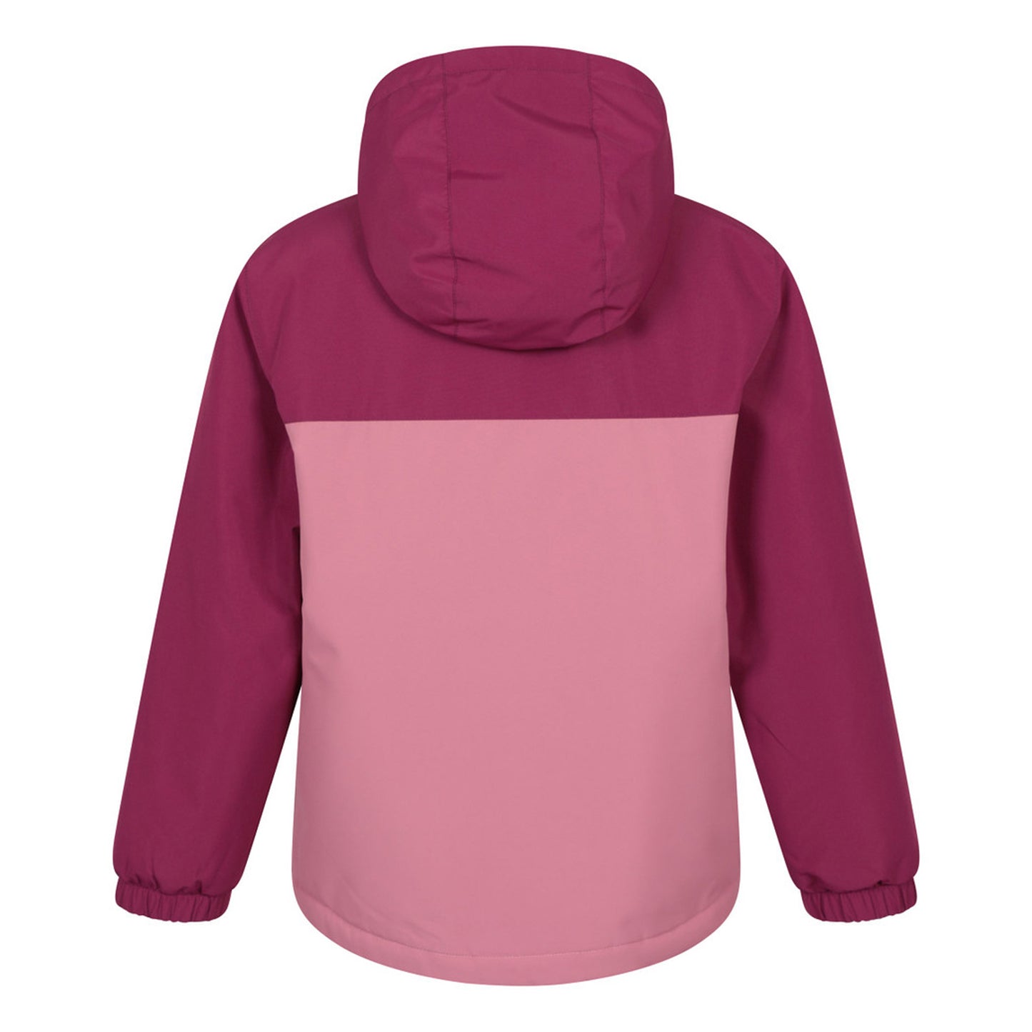 Pink - Back - Mountain Warehouse Childrens-Kids Polar Zone Printed Jacket & Salopettes Set