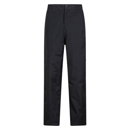 Black - Front - Mountain Warehouse Mens Extreme Downpour Waterproof Trousers