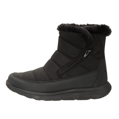 Black - Lifestyle - Mountain Warehouse Womens-Ladies Boston Fleece Lined Snow Boots