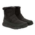 Black - Front - Mountain Warehouse Womens-Ladies Boston Fleece Lined Snow Boots