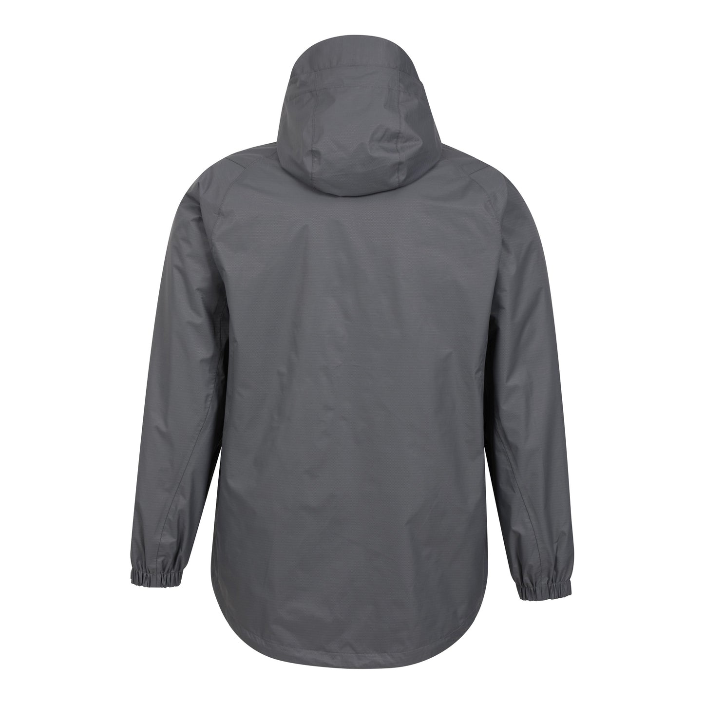 Charcoal - Back - Mountain Warehouse Mens Bracken Extreme 3 in 1 Waterproof Jacket