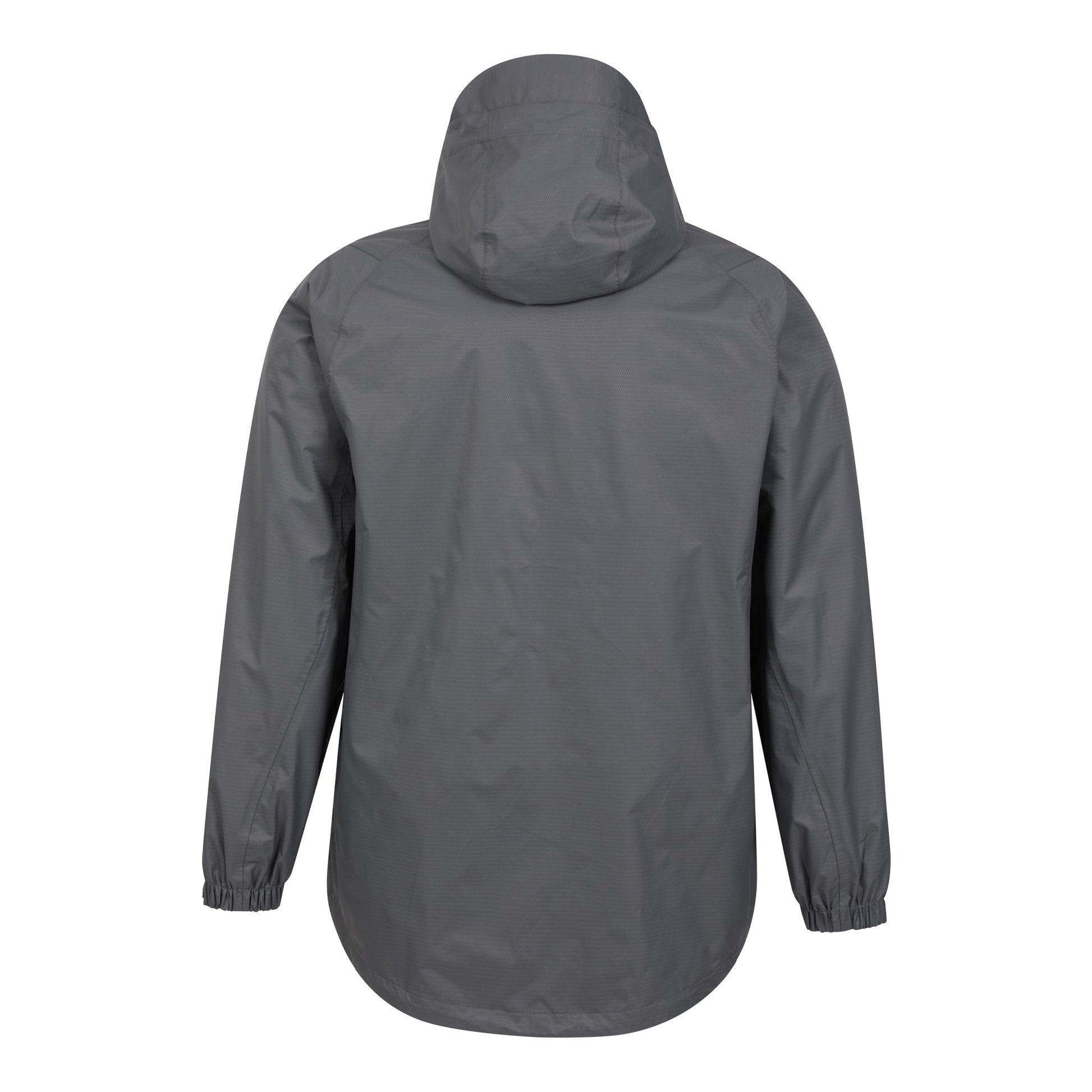 Charcoal - Back - Mountain Warehouse Mens Bracken Extreme 3 in 1 Waterproof Jacket