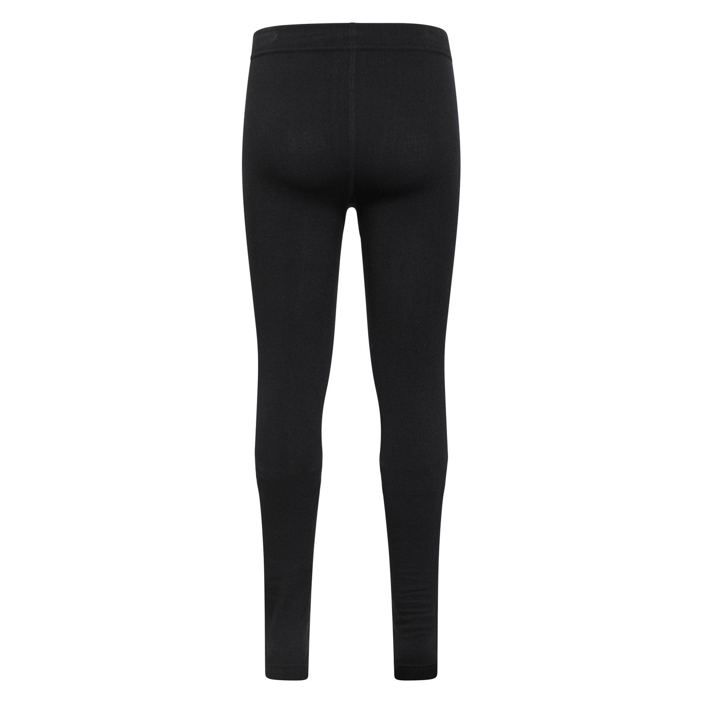 Black - Back - Mountain Warehouse Girls Brushed Isotherm Leggings