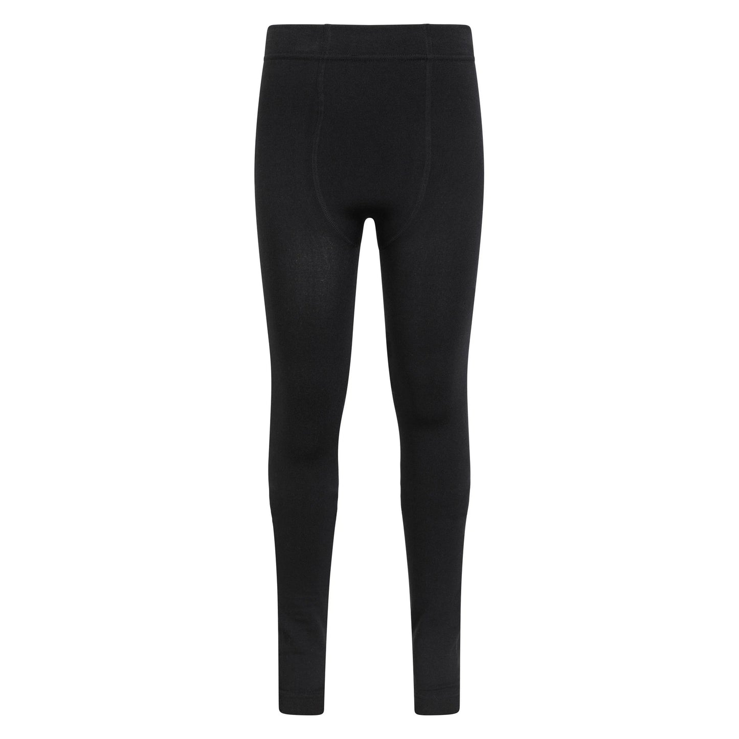 Black - Front - Mountain Warehouse Girls Brushed Isotherm Leggings