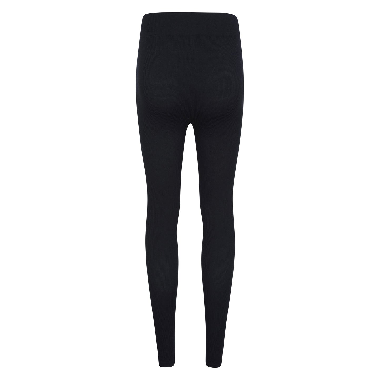 Black - Back - Mountain Warehouse Womens-Ladies Carmel Ribbed Seamless Thermal Bottoms