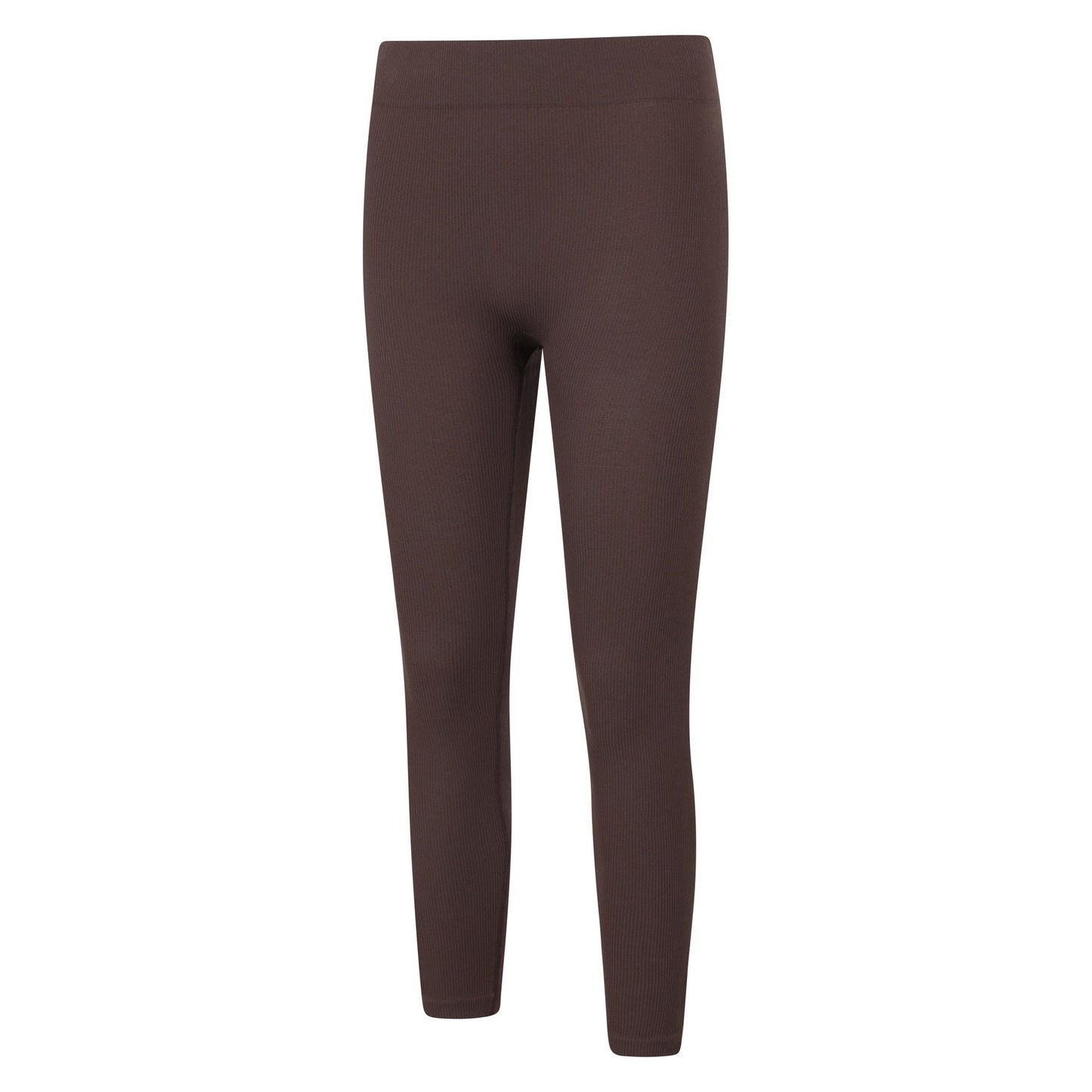 Brown - Lifestyle - Mountain Warehouse Womens-Ladies Carmel Ribbed Seamless Thermal Bottoms