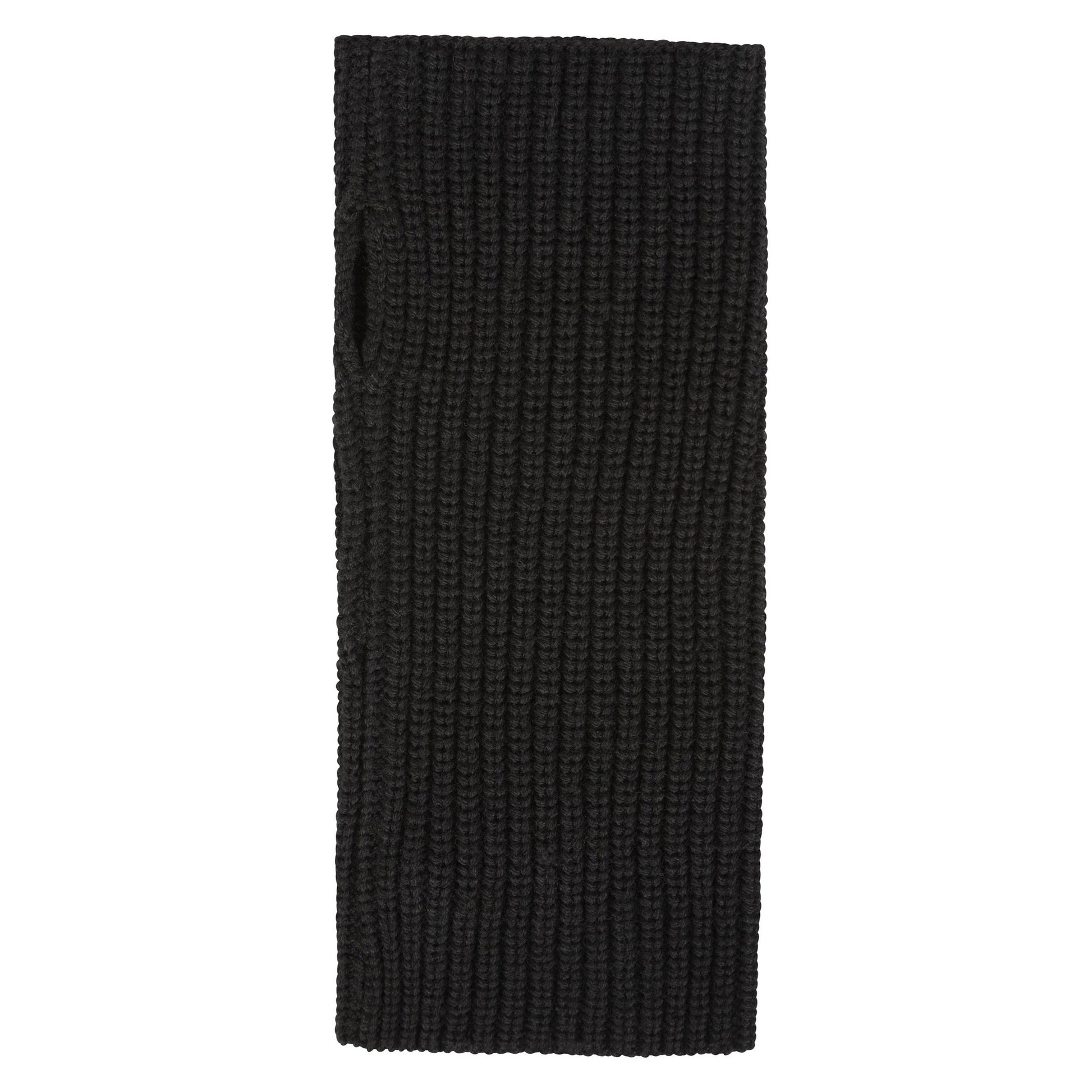 Black - Front - Mountain Warehouse Womens-Ladies Merino Wool Knitted Hand Warmer