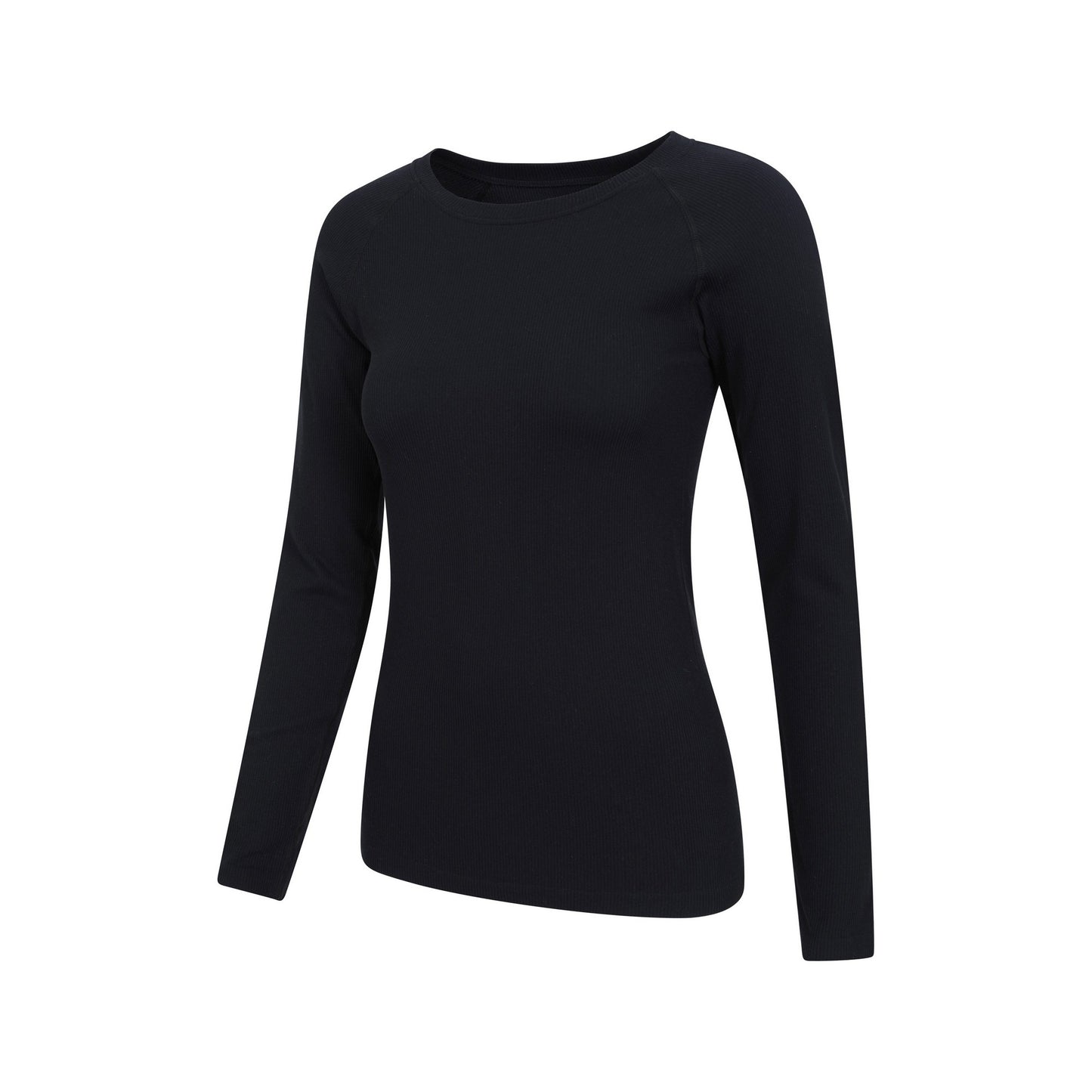 Black - Lifestyle - Mountain Warehouse Womens-Ladies Carmel Ribbed Seamless Thermal Top