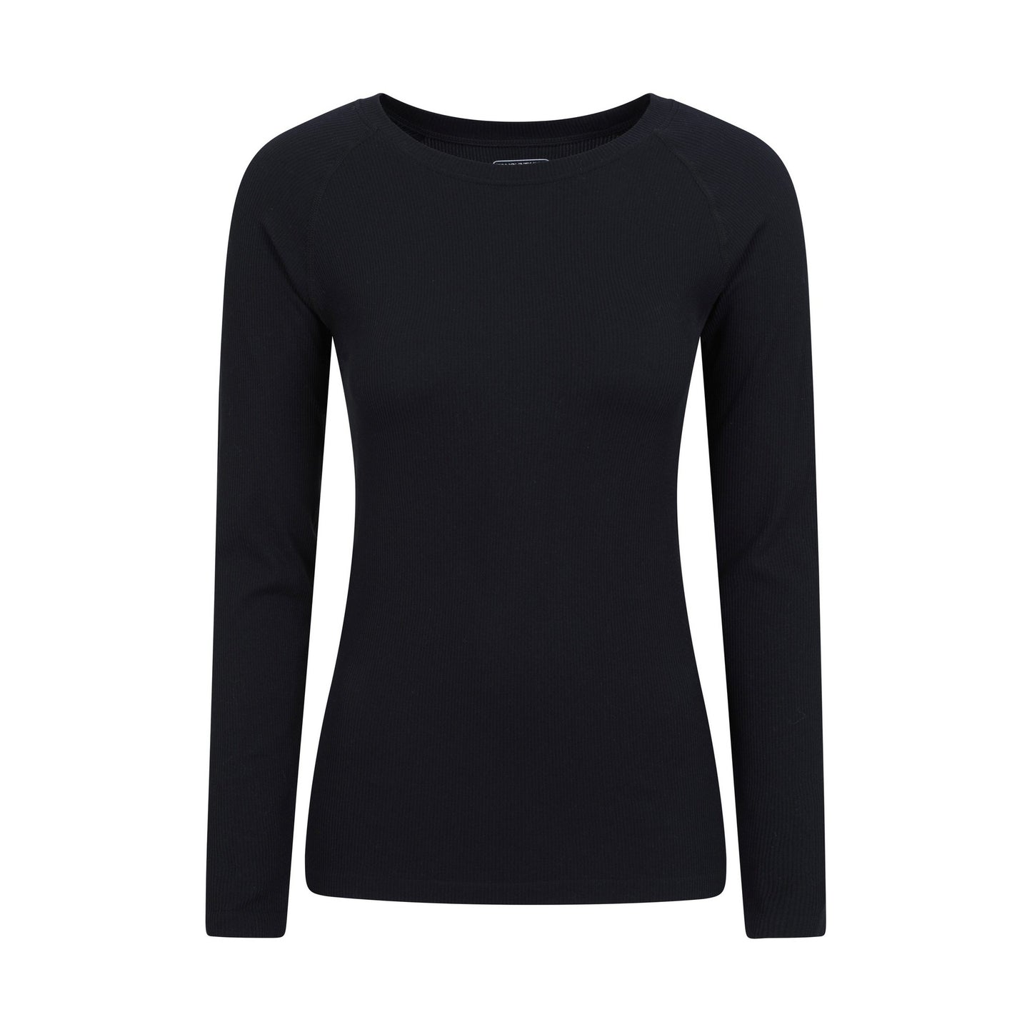 Black - Front - Mountain Warehouse Womens-Ladies Carmel Ribbed Seamless Thermal Top